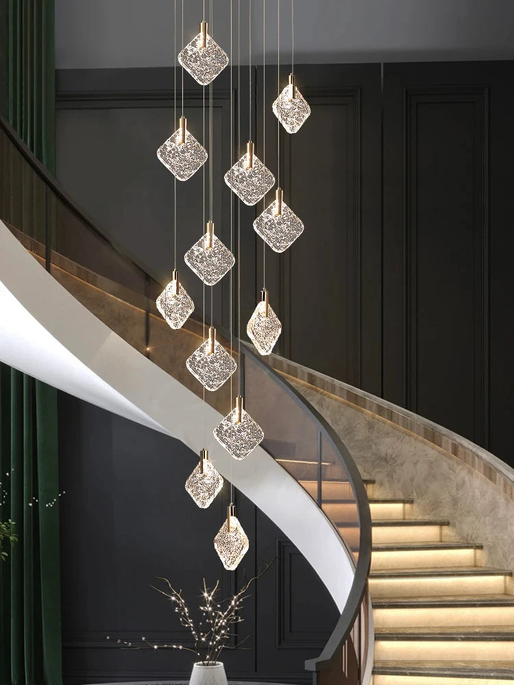 Isabelle Luxury Crystal LED Ceiling Chandelier