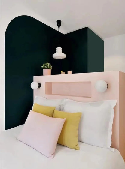 Chloé Chromatic Coil Glass Suspension Lamp