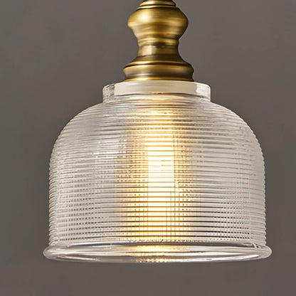Léon Vintage Brass Mini Pendant Light