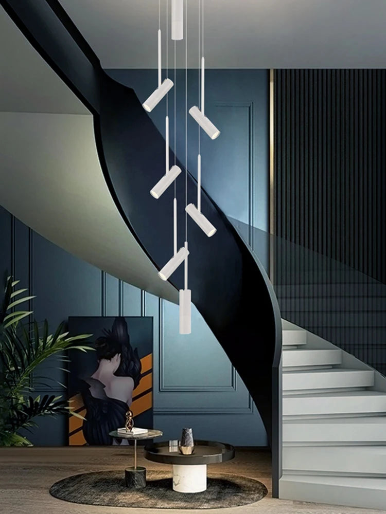 Noémie Modern Cylindrical LED Pendant Spotlight