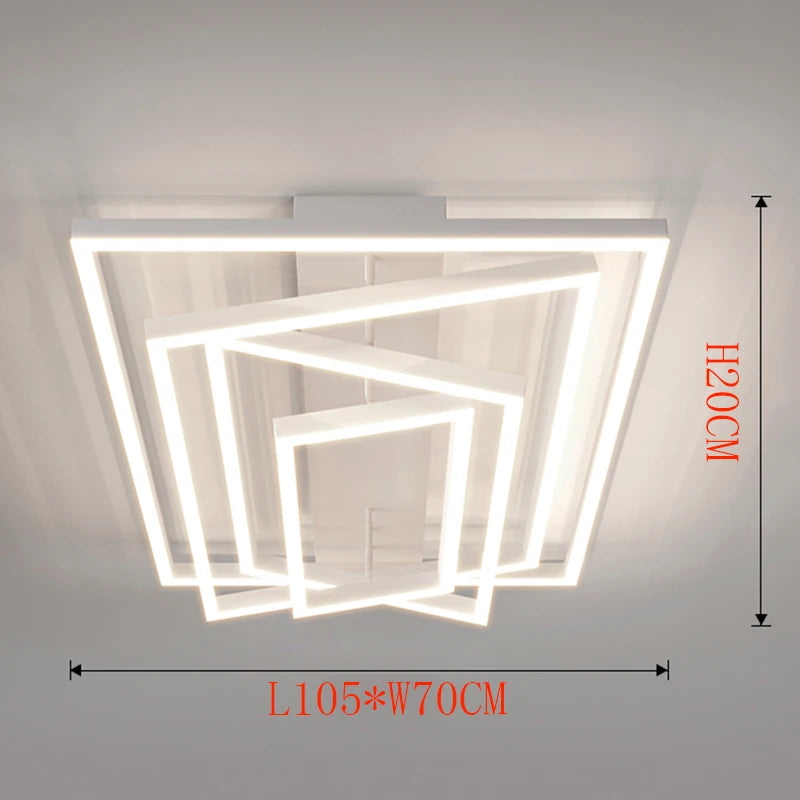 Eléa Nordic Multi-Tier LED Ceiling Light