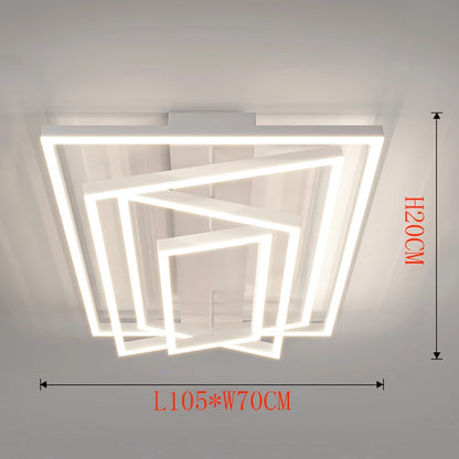 Eléa Nordic Multi-Tier LED Ceiling Light