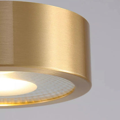 Lucienne Nordic Copper LED Ceiling Spotlight Light