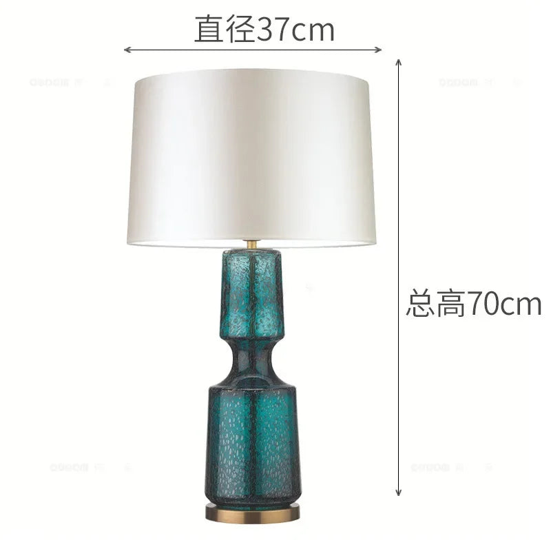 Valence Art Glass Contemporary Table Lamp