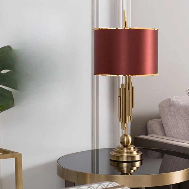 Montréal Luxe Brass Accent Table Lamp