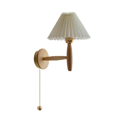 Chloé Pleated Umbrella Wall Lamp Nordic Modern