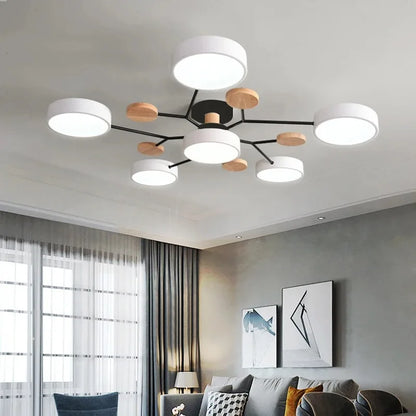Anaïs Modern Tri-Color LED Ceiling Chandelier Light