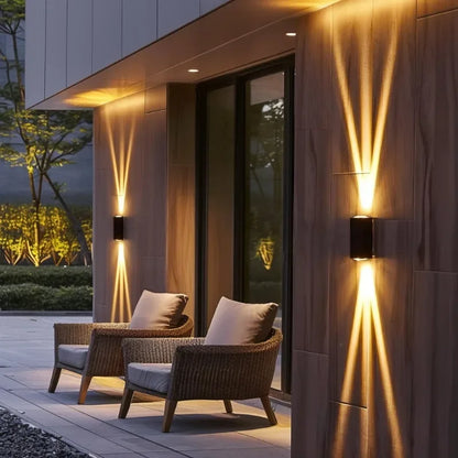 Camille Radiant Beam Aluminum LED Wall Sconce