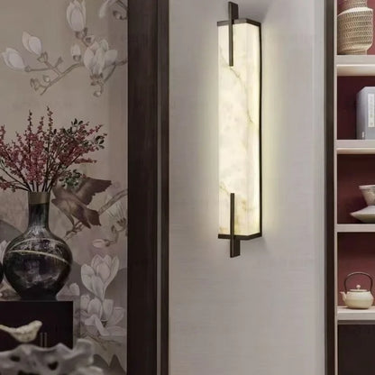 Sophie Marble Resin Wall Lamp Nordic TV Background Light
