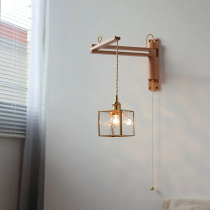 Aurore Wabi Sabi Glass Wall Lamp Nordic Style