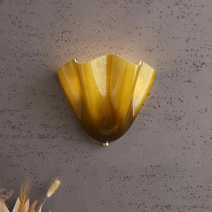 Élodie Petaline Glass LED Wall Sconce