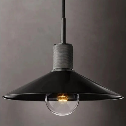Inès Industrial Copper Cord Pendant Light Retro Cafe Fixture