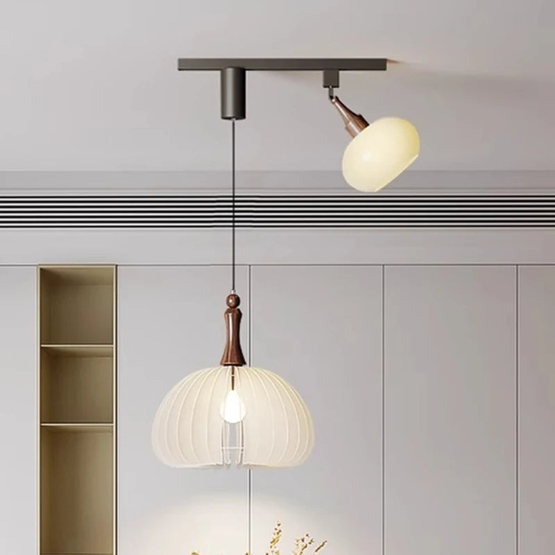 Émile Modern Frosted Glass Multi-Light Pendant Chandelier