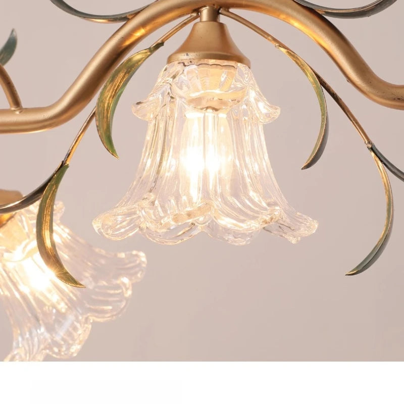 Adèle Floral Pendant Chandelier for Dining & Bedroom Interiors