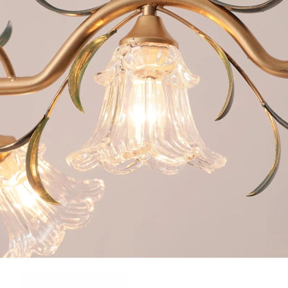 Adèle Floral Pendant Chandelier for Dining & Bedroom Interiors