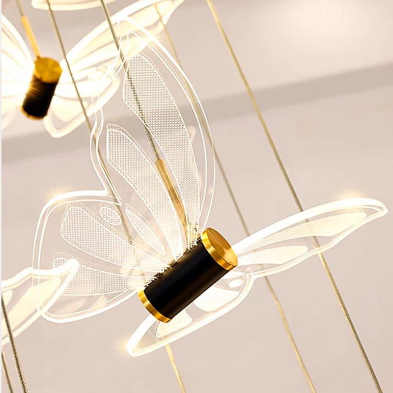 Camille Modern White Acrylic Cord Pendant Dining Room Ceiling Lamp