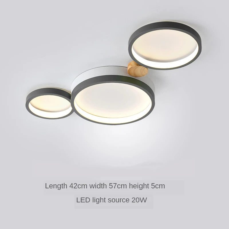 Modern LED Ceiling Light – Minimalist Flush Mount for Living Room, Bedroom & Dining Area