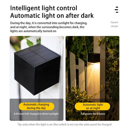 Elise Solar Outdoor Wall Light
