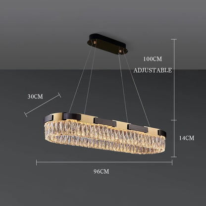 Camille Modern Crystal LED Chandelier Luxury Living Dining Bedroom Pendant Light