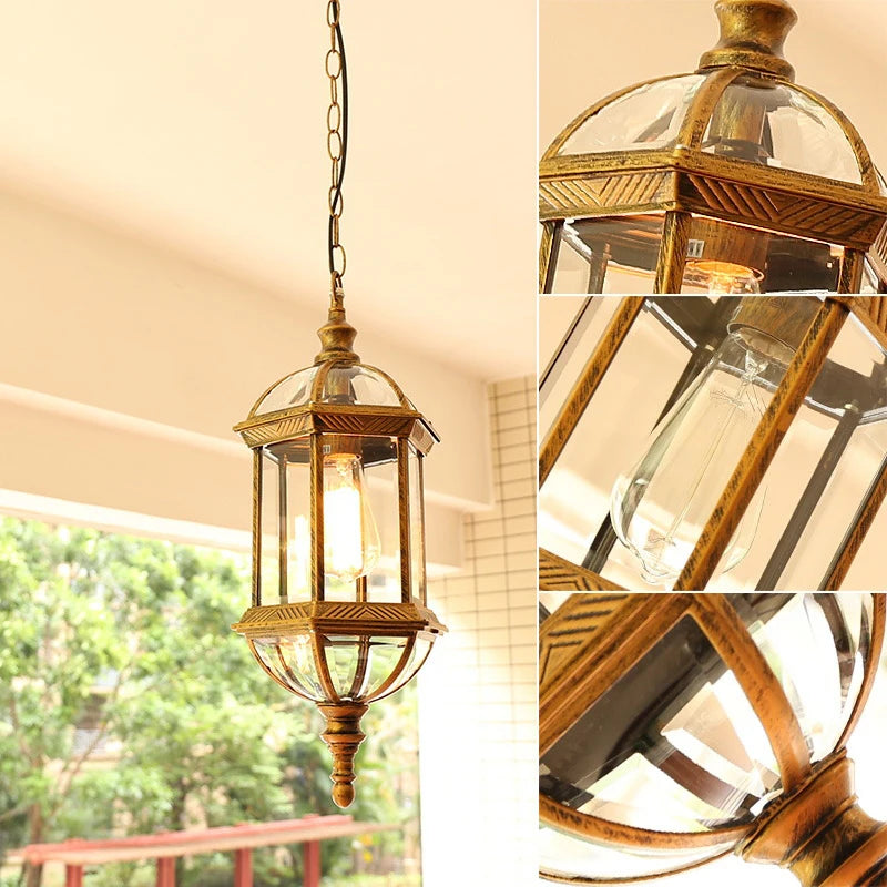 Émilie Outdoor European Pendant Light Waterproof Garden