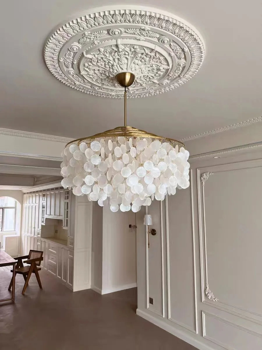 Elena Radiant Shell Pendant Light