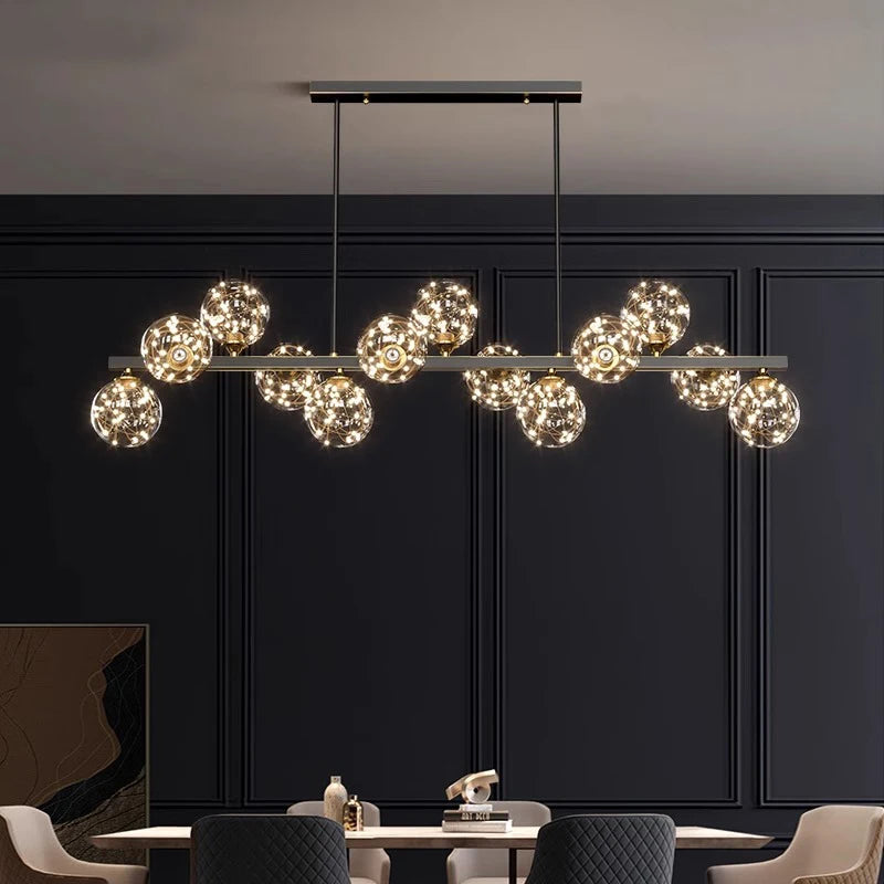 Aurélie Modern LED Pendant Chandelier for Living & Dining Rooms