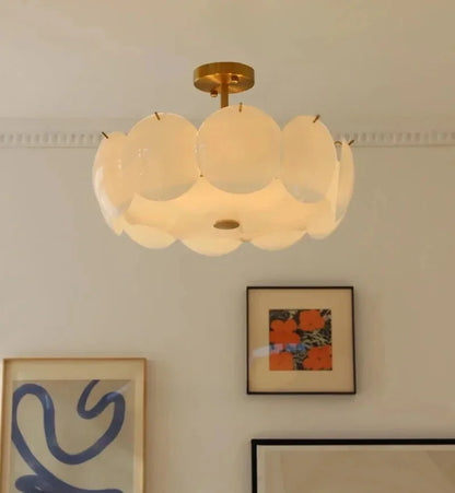 Amélie Aurora Shell Glass Pendant Lamp