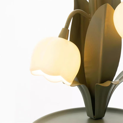 Élodie Orchid Blossom Table Lamp with Artistic Floral Design