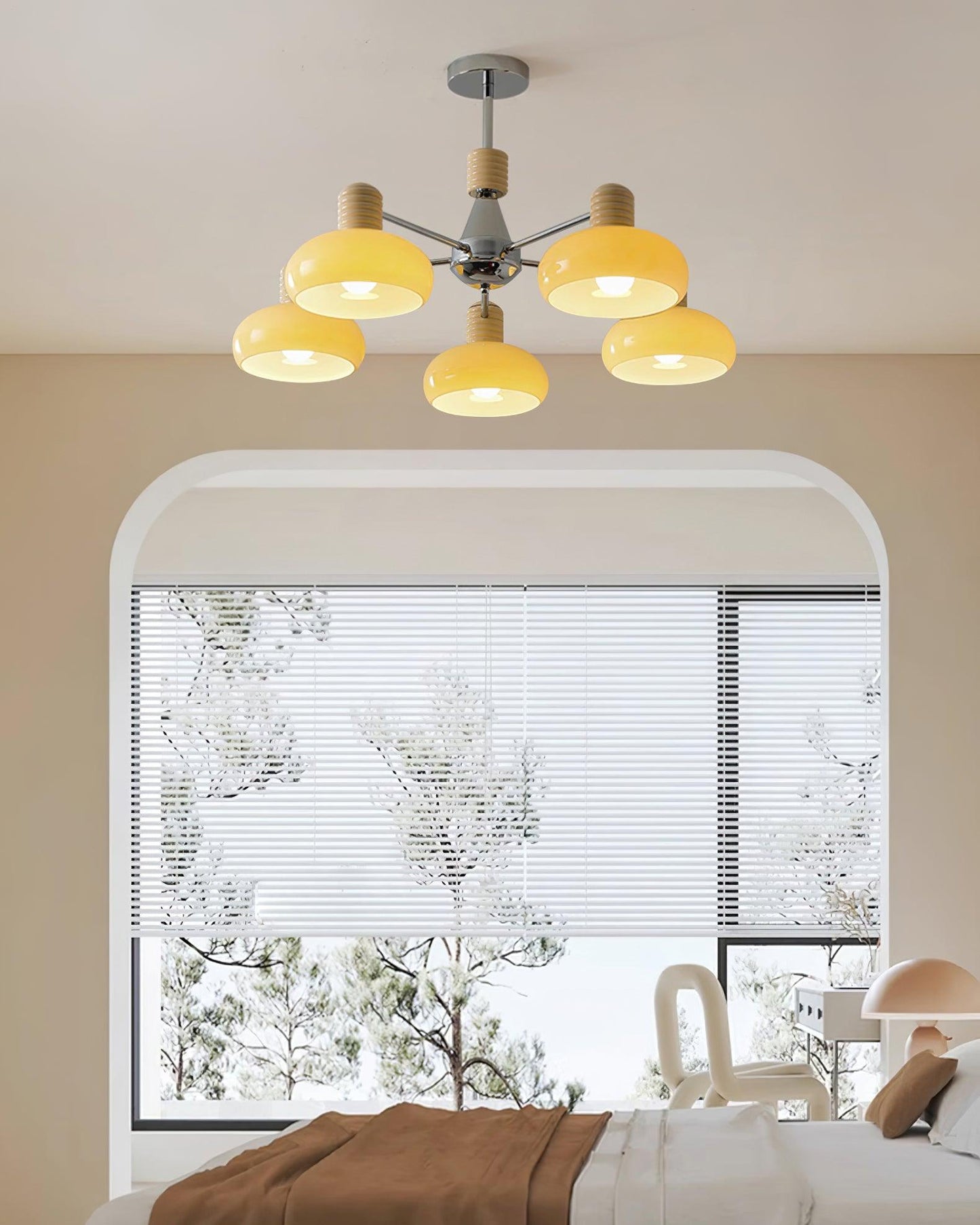Camille Persimmon Chandelier