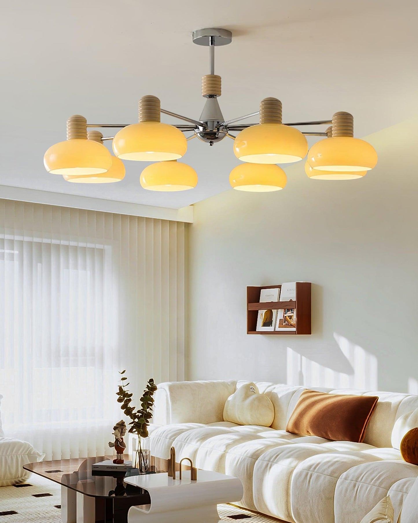 Camille Persimmon Chandelier