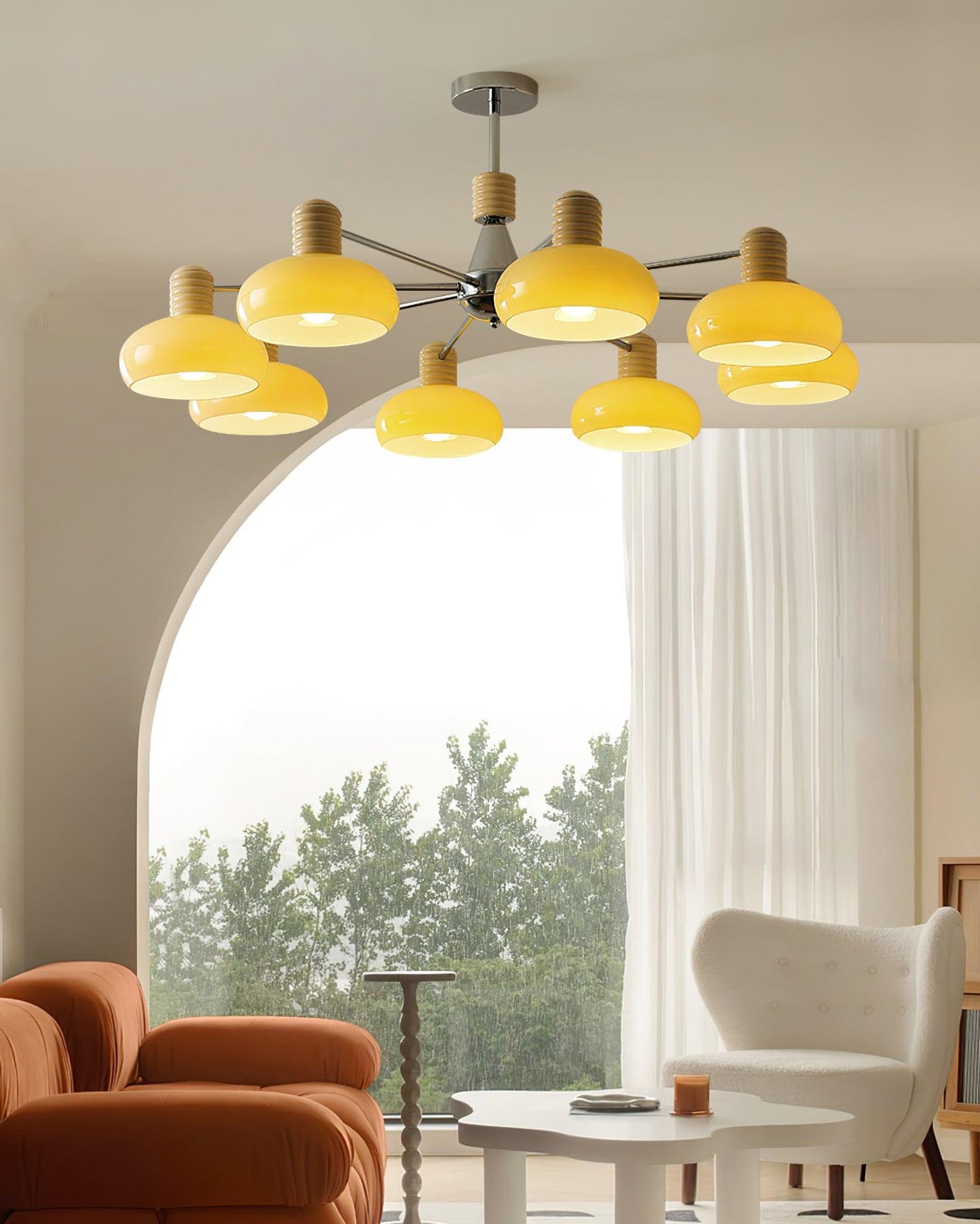 Camille Persimmon Chandelier