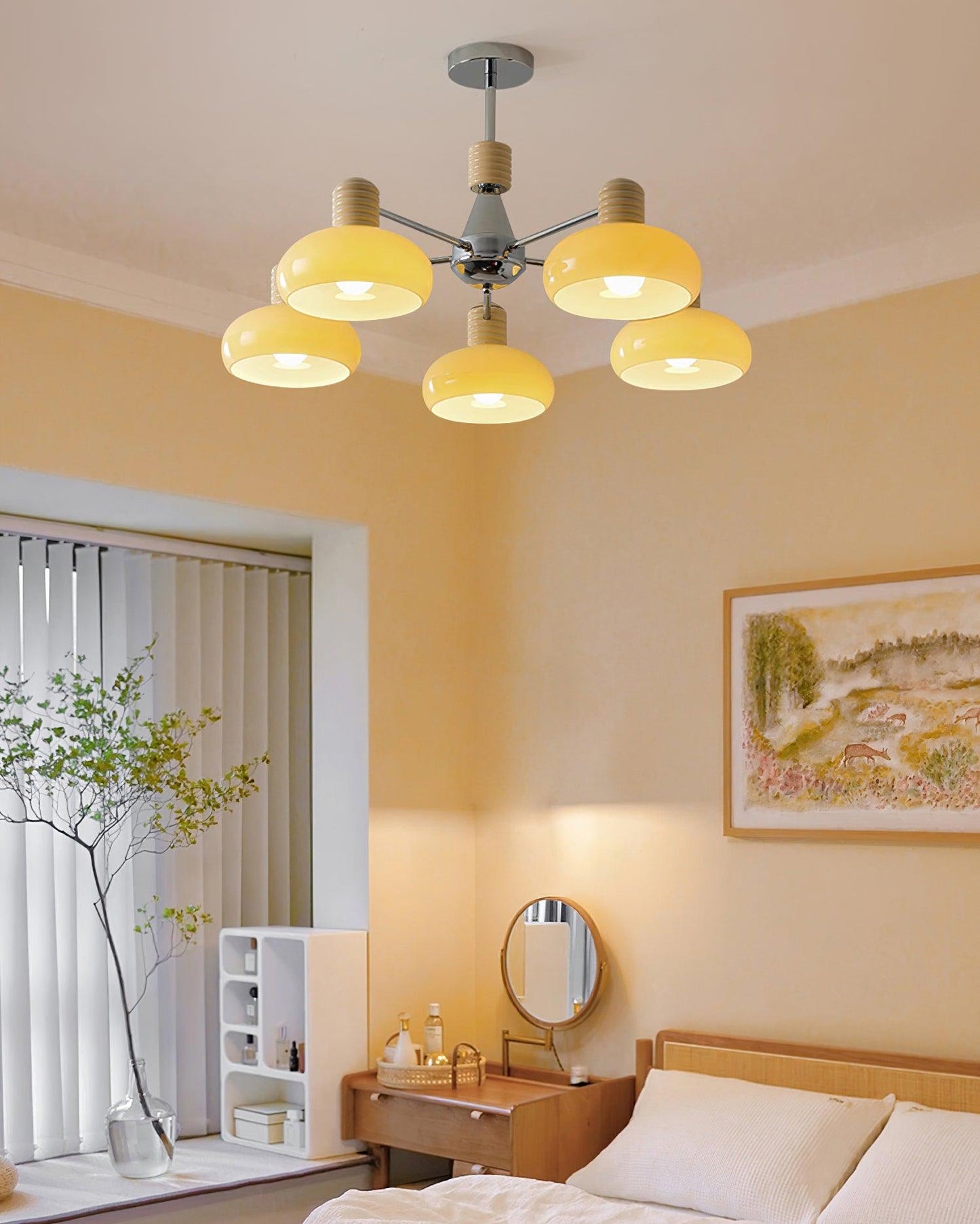 Camille Persimmon Chandelier