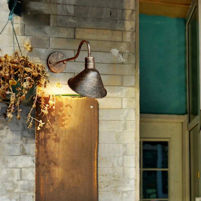 Sophie Industrial Adjustable Outdoor Wall Lamp E27 Vintage Sconce