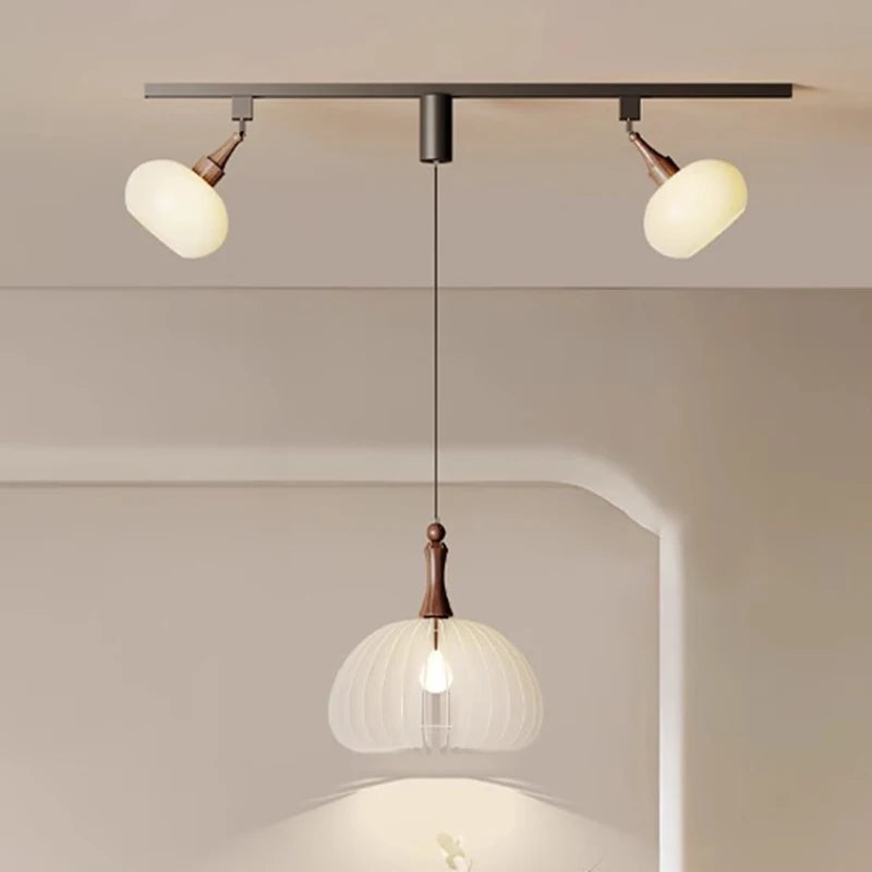 Émile Modern Frosted Glass Multi-Light Pendant Chandelier