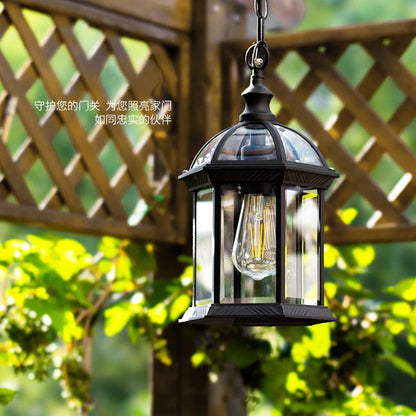 Juliette Outdoor Waterproof Pendant Lantern Garden Light