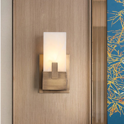 Madeleine Marble Wall Lamp Minimalist Bedside Sconce Light