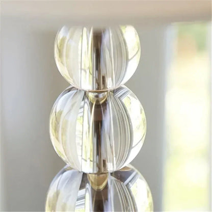 Lunara Crystal Accent Fabric Table Lamp