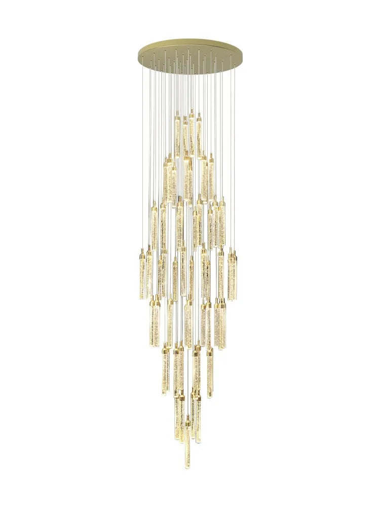 Élodie Crystal Staircase Pendant Chandelier
