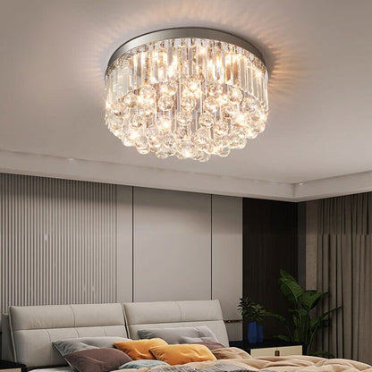 Clara Raindrop Crystal Ceiling Light