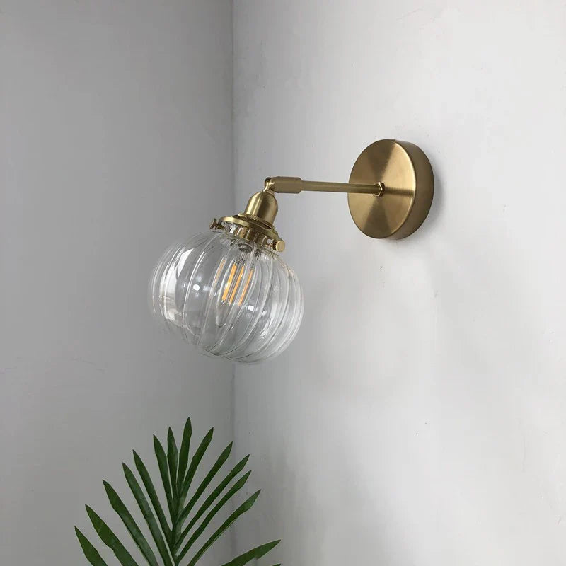Orla Glass Wall Lamp – Modern Minimalist Elegance