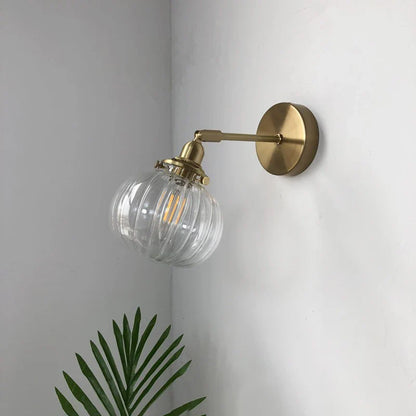 Orla Glass Wall Lamp – Modern Minimalist Elegance