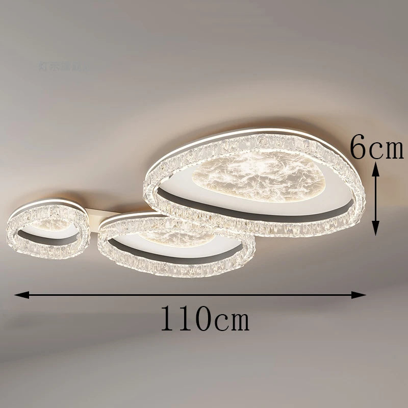Nordic LED Ceiling Light – Modern Minimalist Flush Mount for Living Room & Bedroom