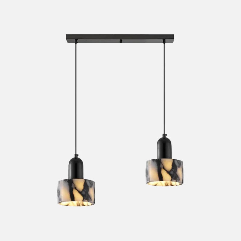 Noémie Carrara Marble Eclipse Pendant