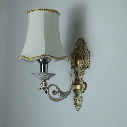 Margaux European Vintage Iron Candlestick Wall Lamp