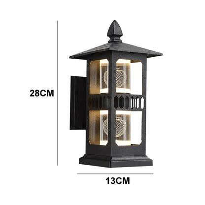 Isabelle Retro Waterproof Wall Lamp Outdoor Entrance Light