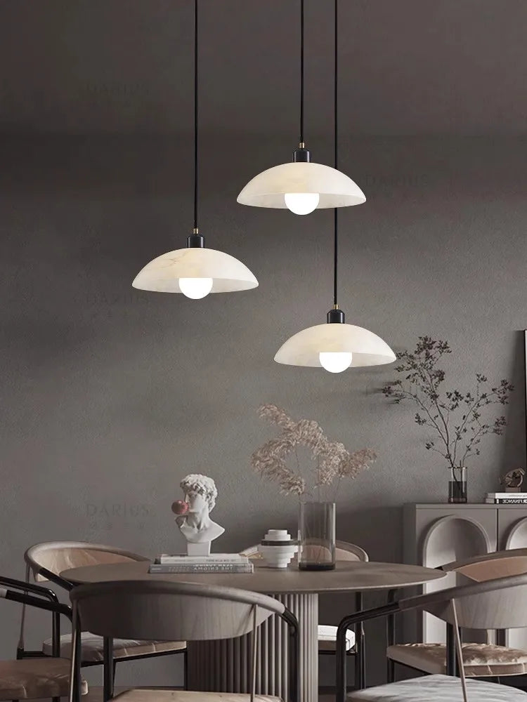 Sophie Inigo Marble Alabaster Pendant Light