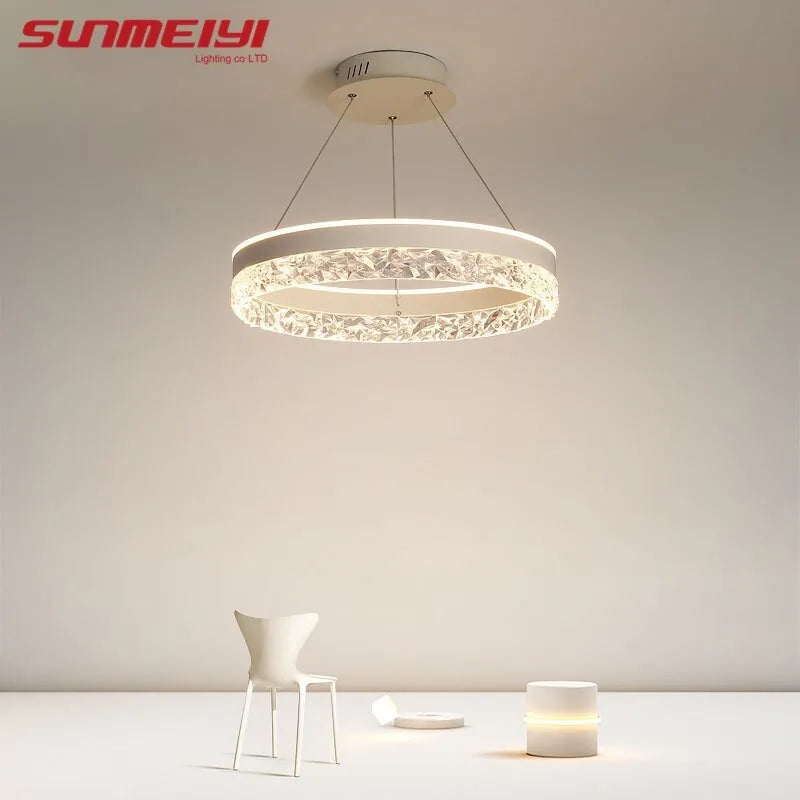 Sophie Minimalist Ring LED Ceiling Chandelier