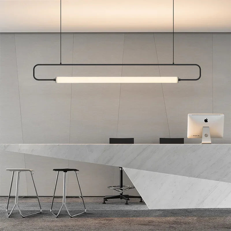 Aurélie Nordic Linear Tube Pendant Light