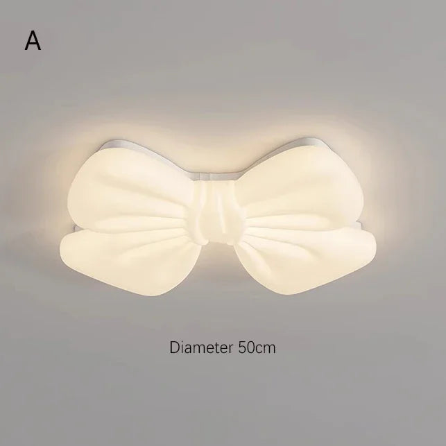 Sophie Creative Butterfly Knot LED Ceiling Lamp Kids Room Decor Light