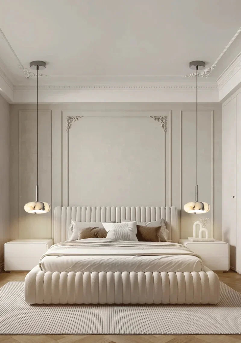 Élise Eclipse Mini Marble Disc Pendant Lamp
